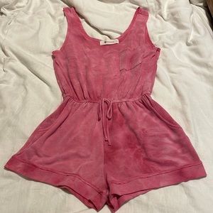 Hot pink romper size Large from The Impeccable Pig
